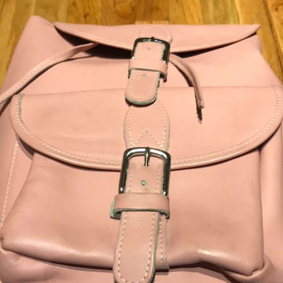 Genuine Leather Pre-Owned Backpack - Picture 3 of 8